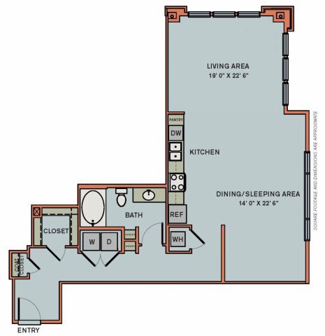 3-S8 Floorplan at The Can Plant Residences at Pearl