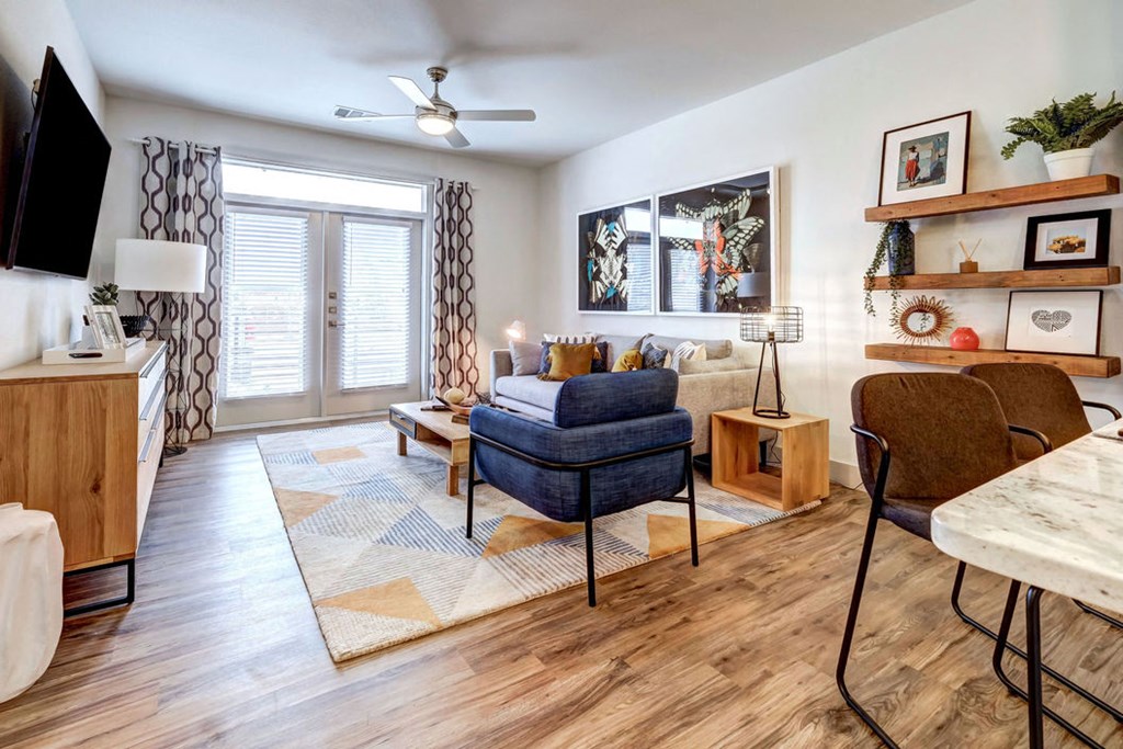 living room of an apartment at soneto on western