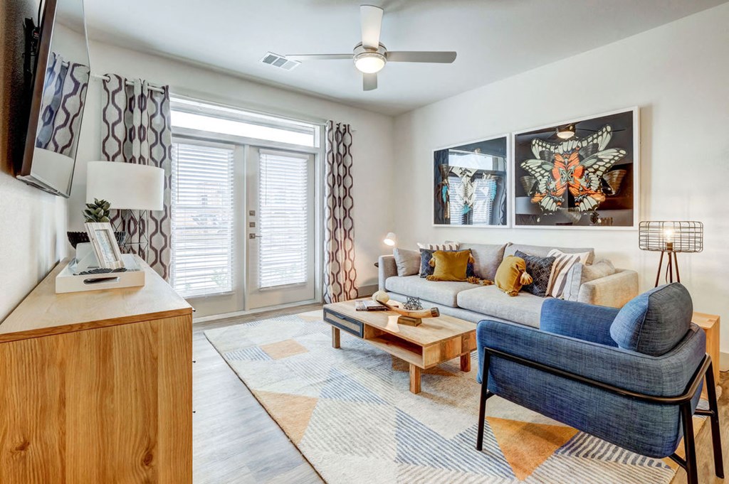 example living room of an apartment at soneto on western