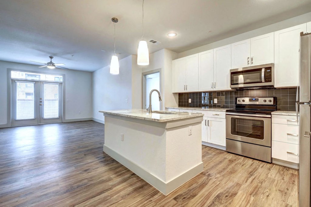 kitchen of an apartment at soneto on western