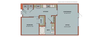 A11.1 Live-Work Space Floorplan at The Can Plant Residences at Pearl