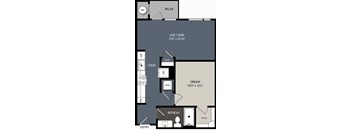 A2 Floor Plan  at Encore at Boulevard One, Denver, CO, 80230