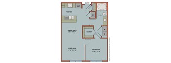 A2.2 Floorplan at The Can Plant Residences at Pearl