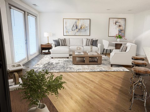 Retreat At Iron Horse A3 Living Room