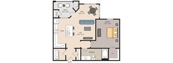 a3 floor plan layout at mela's luxury apartments