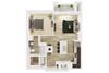 A4a Floor plan A4a Floor plan at Everly Apartments, Texas