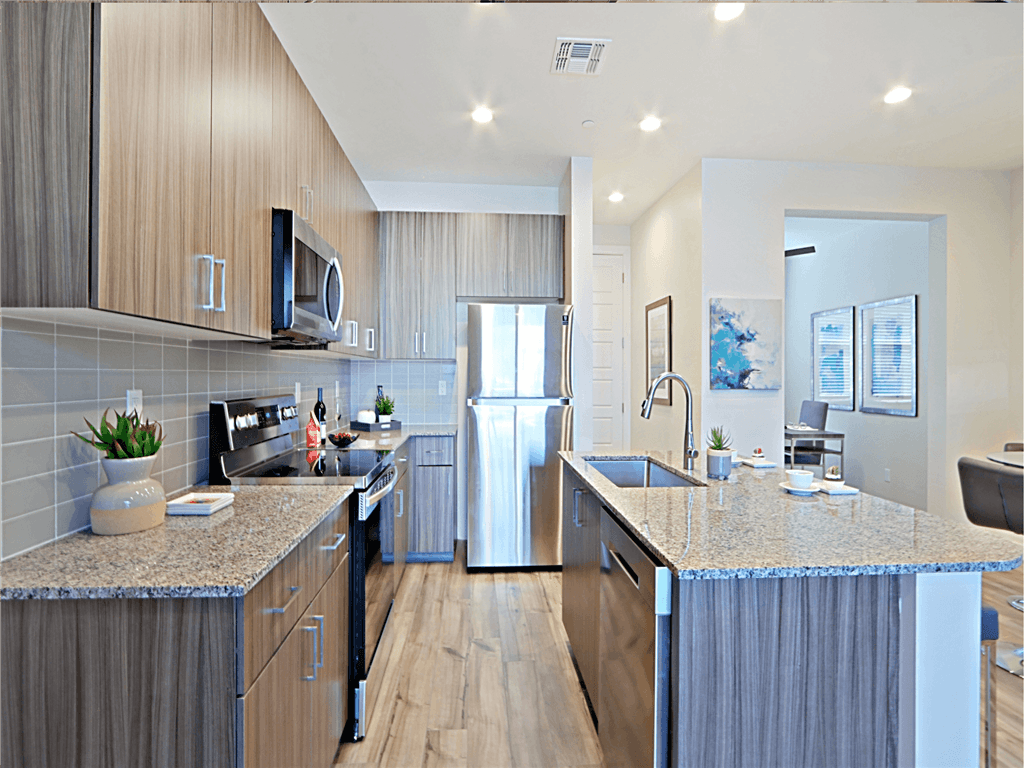 Kitchen Unit at Scottsdale Hayden Townhomes, Scottsdale, AZ