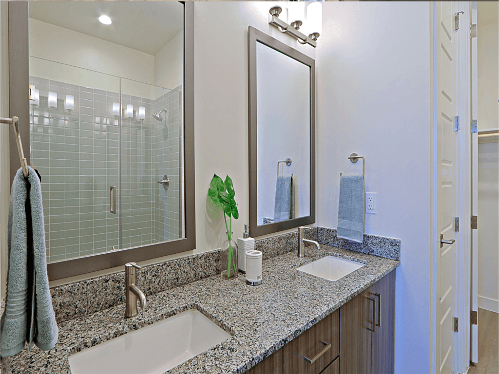 Bright Bathroom at Scottsdale Hayden Townhomes, Arizona, 85257