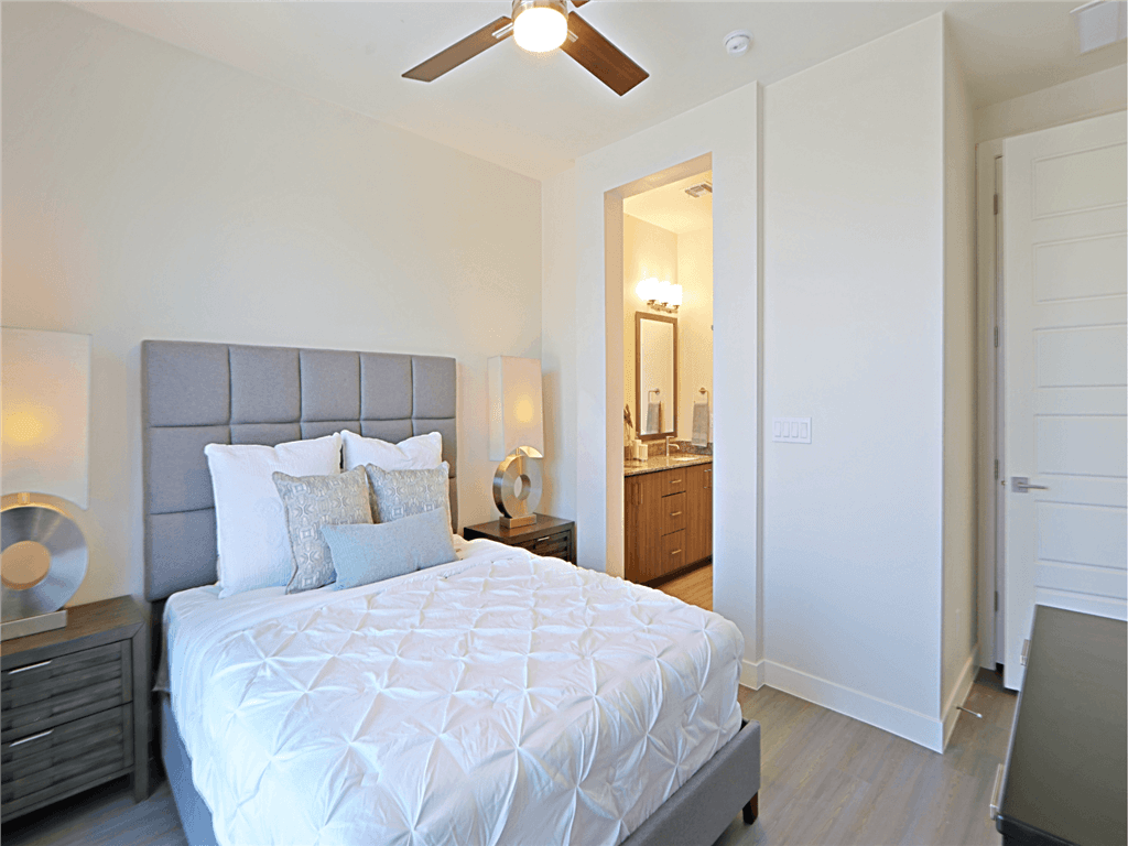Bedroom With Closet at Scottsdale Hayden Townhomes, Scottsdale, Arizona
