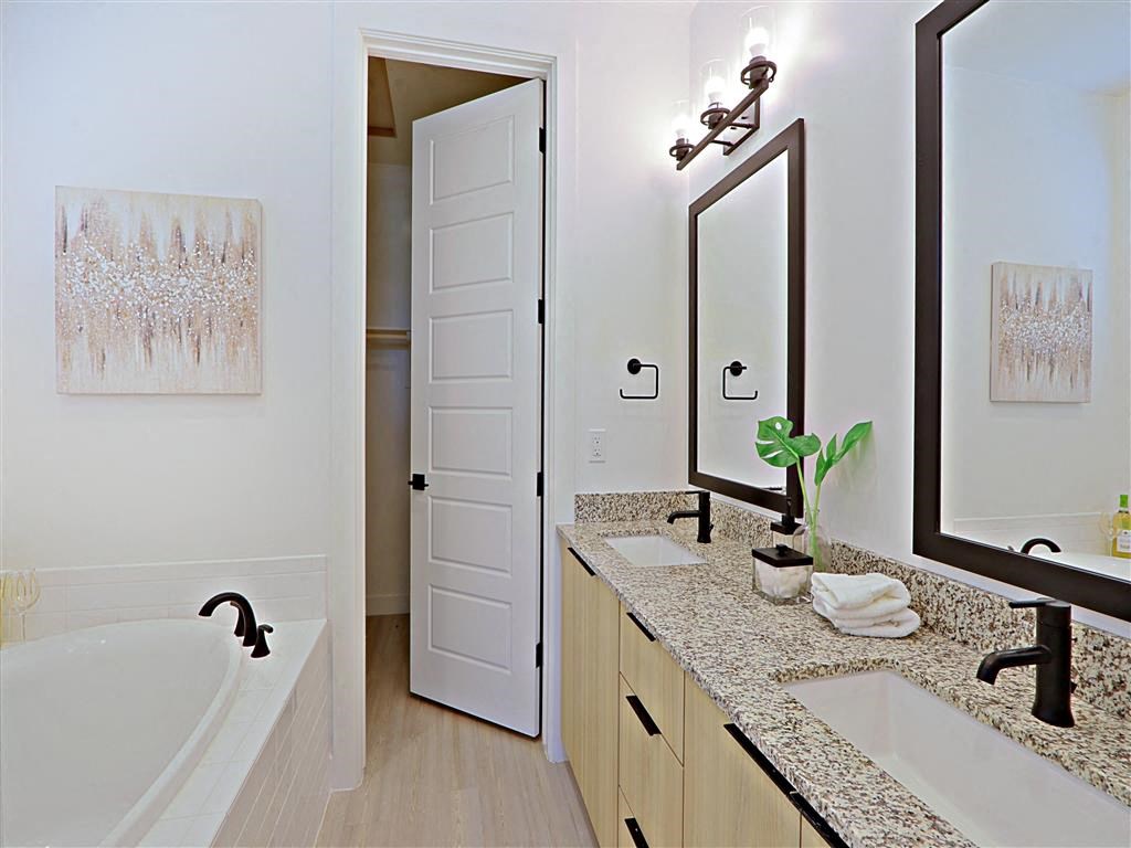 Spa Inspired Bathroom at Scottsdale Hayden Townhomes, Scottsdale, AZ