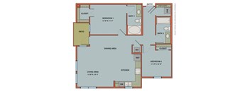 B1.1 Floorplan at The Can Plant Residences at Pearl