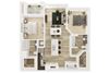 B1 a floor plan B1 a floor plan at Everly Apartments, Houston, TX