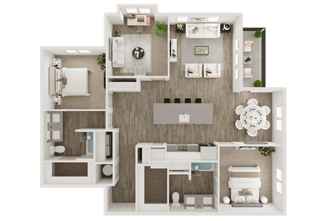 1000 Iron Horse Lane 1-3 Beds Apartment for Rent - Photo Gallery 53