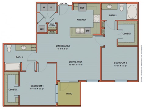 B7.1 Floorplan at The Can Plant Residences at Pearl