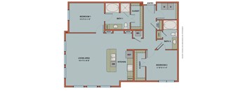 B8 Floorplan at The Can Plant Residences at Pearl