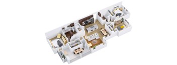 bedroom floor plan an overview of the bedrooms and bathrooms of a house