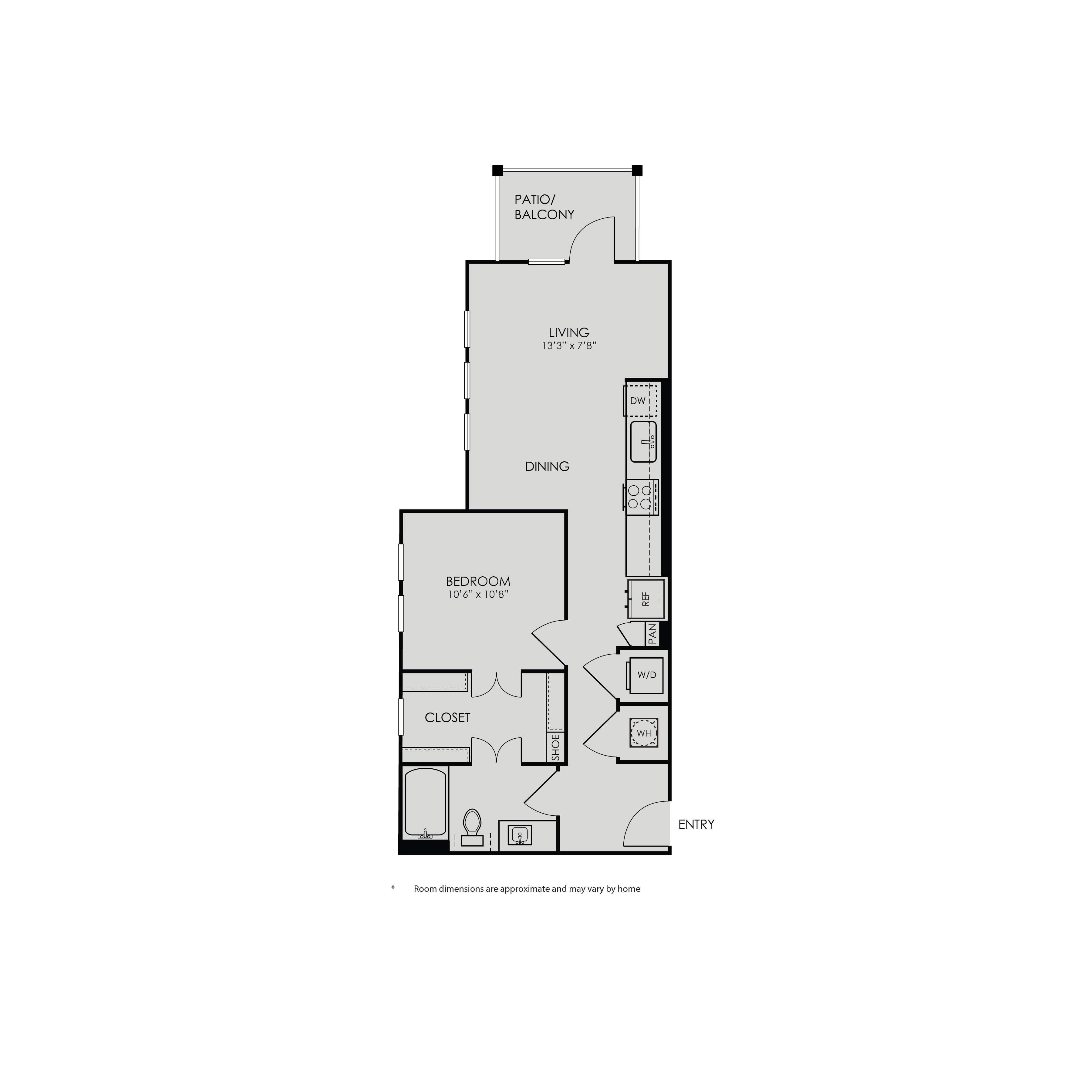 Contour at NODA A3 Floorplan