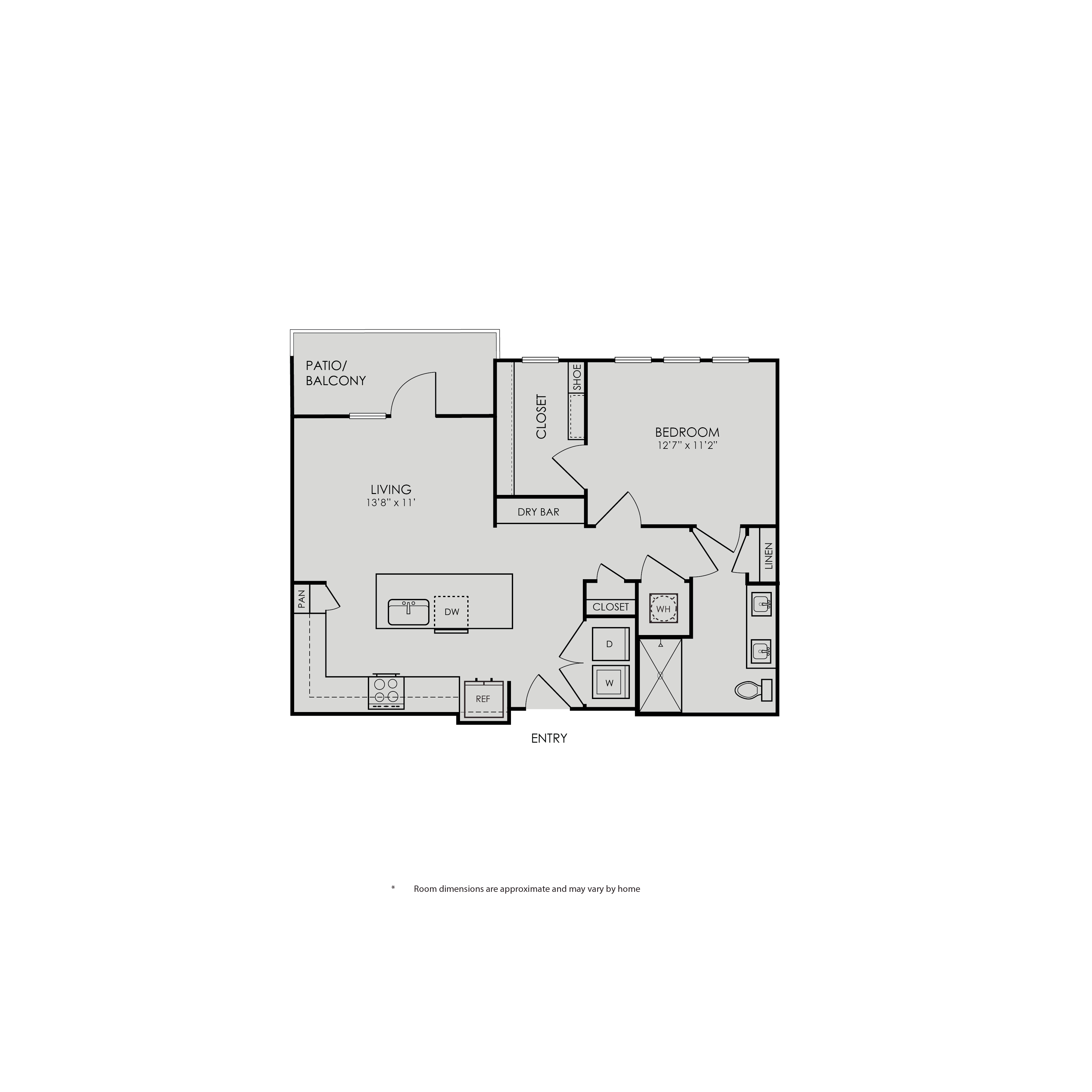 Contour at NODA A5 Floorplan