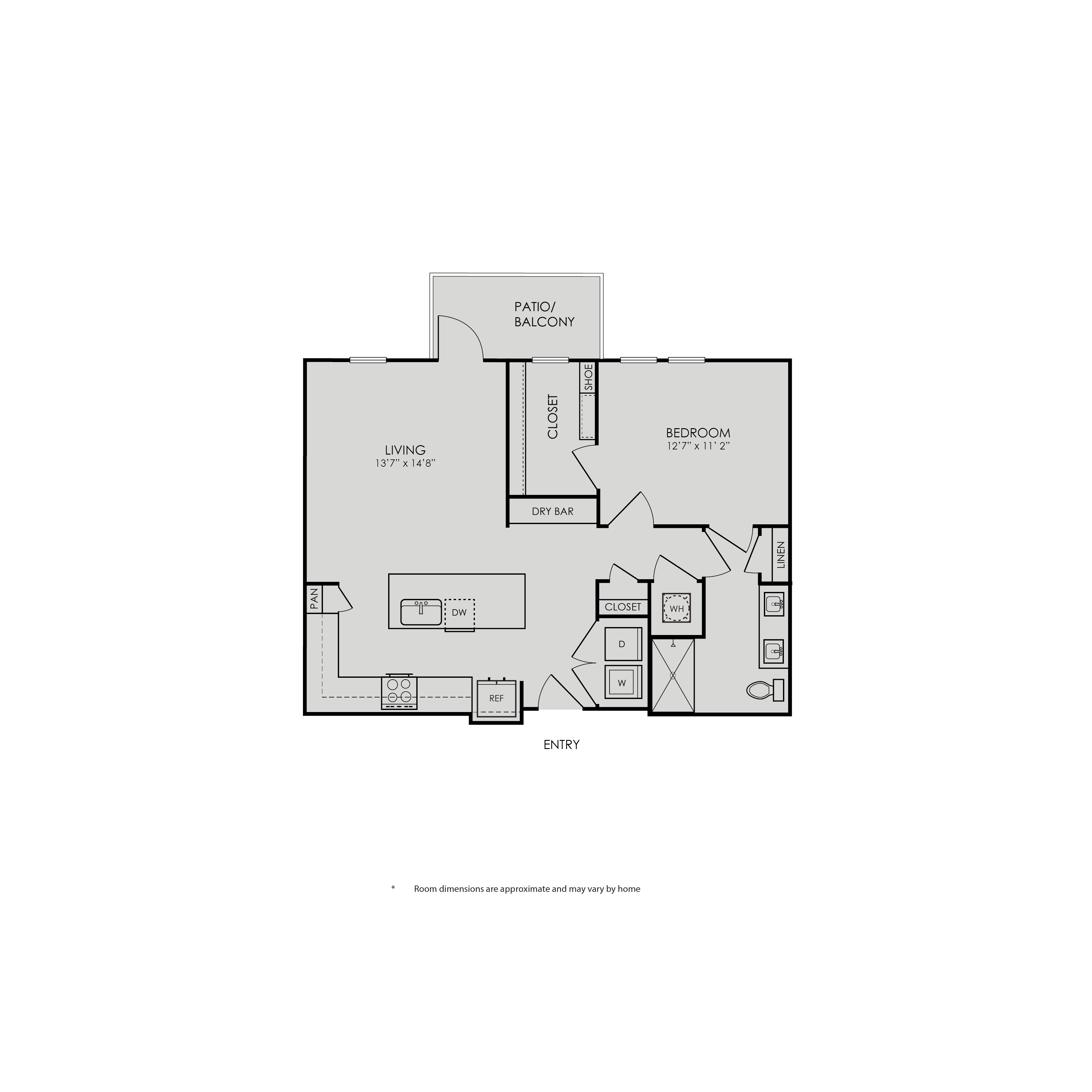 Contour at NODA A5.1 Floorplan