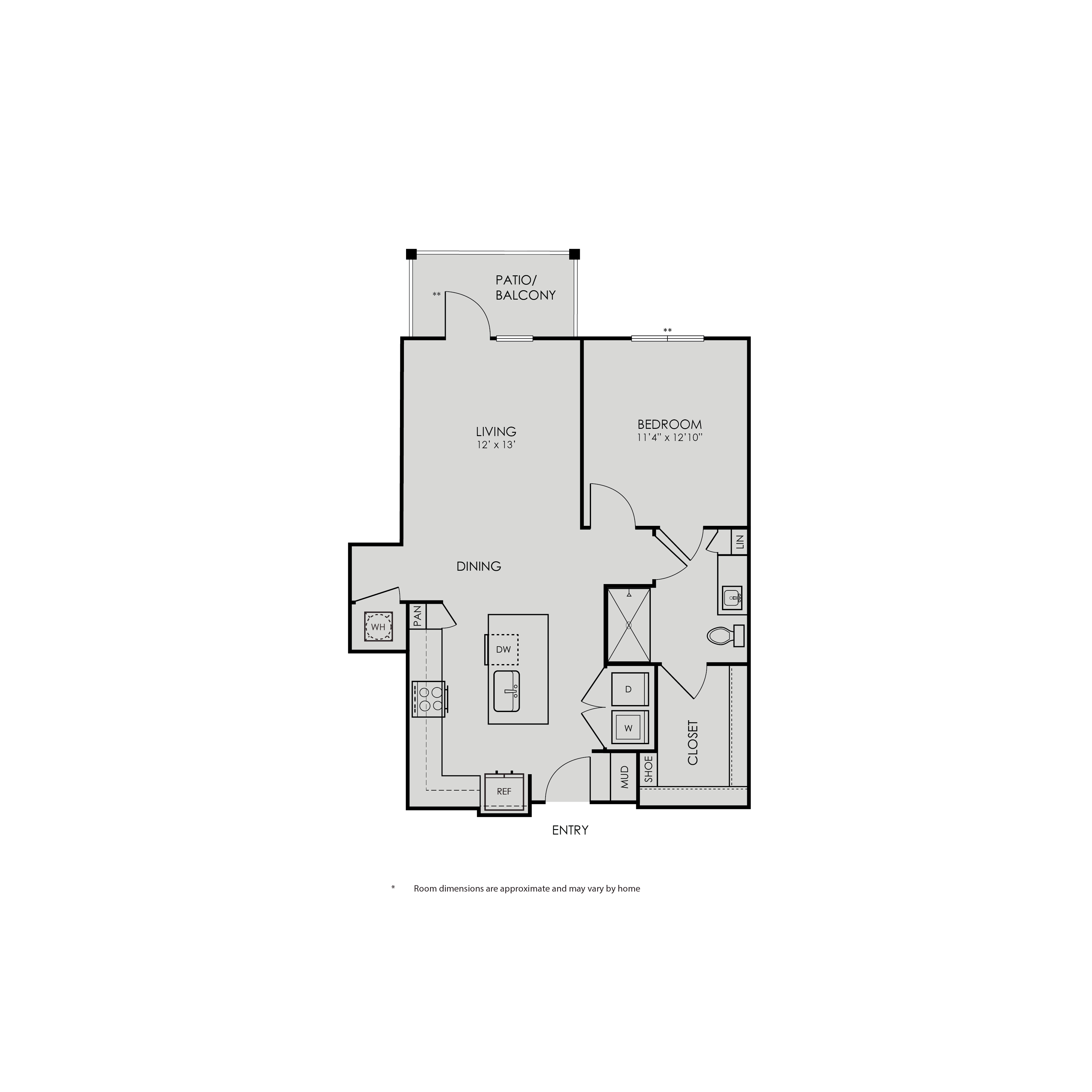 Contour at NODA A6 Floorplan