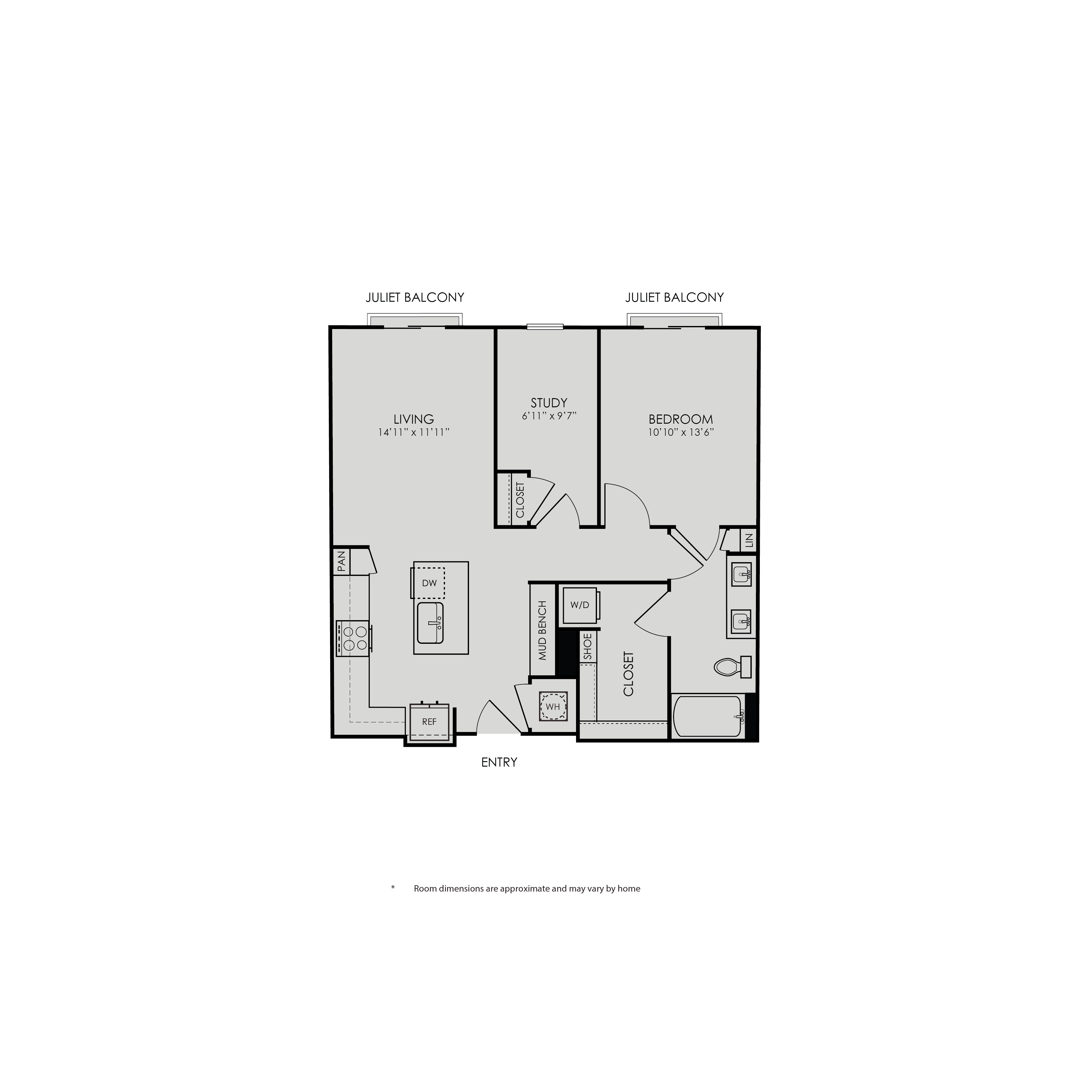 Contour at NODA A8 Floorplan
