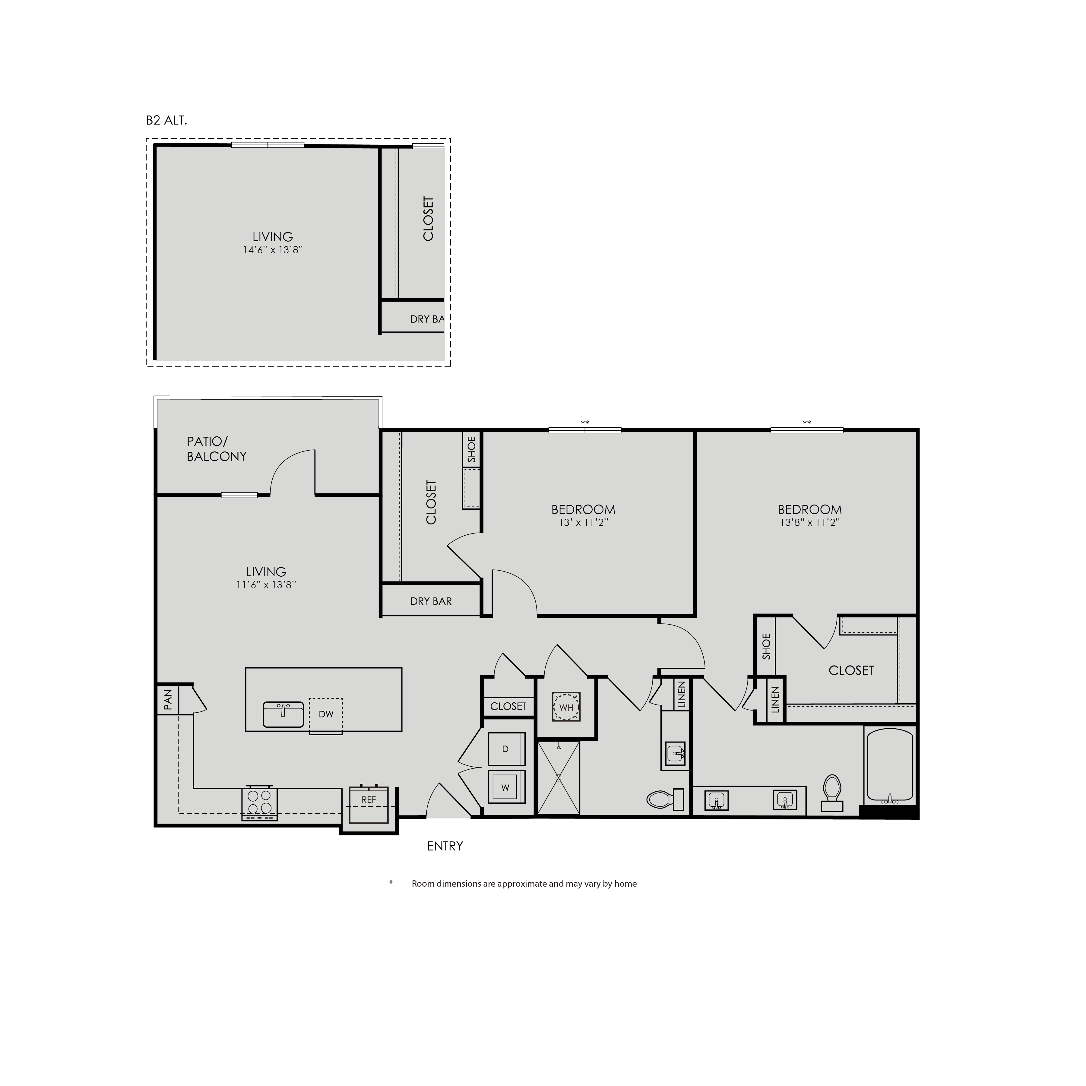 Contour at NODA B2 Floorplan