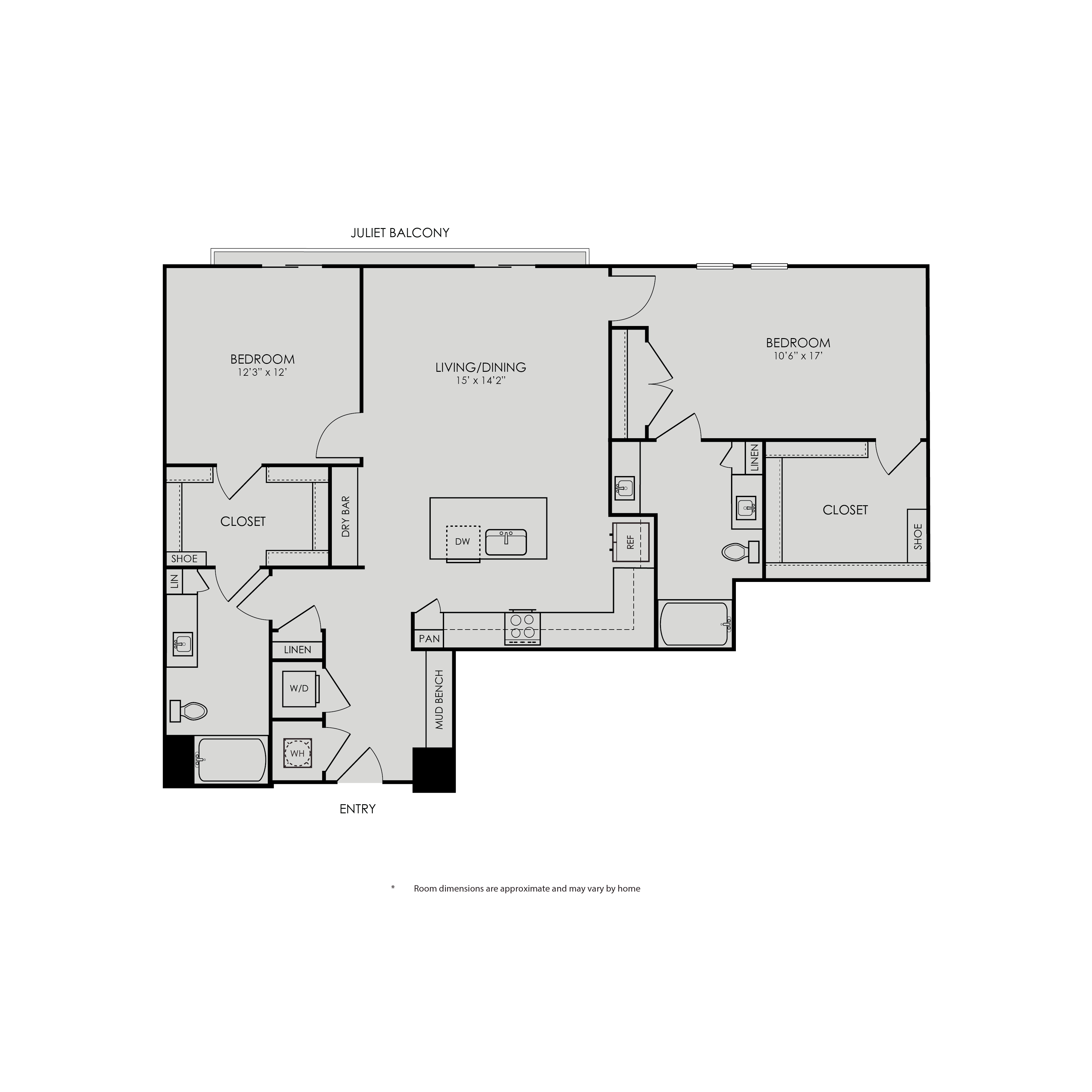 Contour at NODA B3 Floorplan