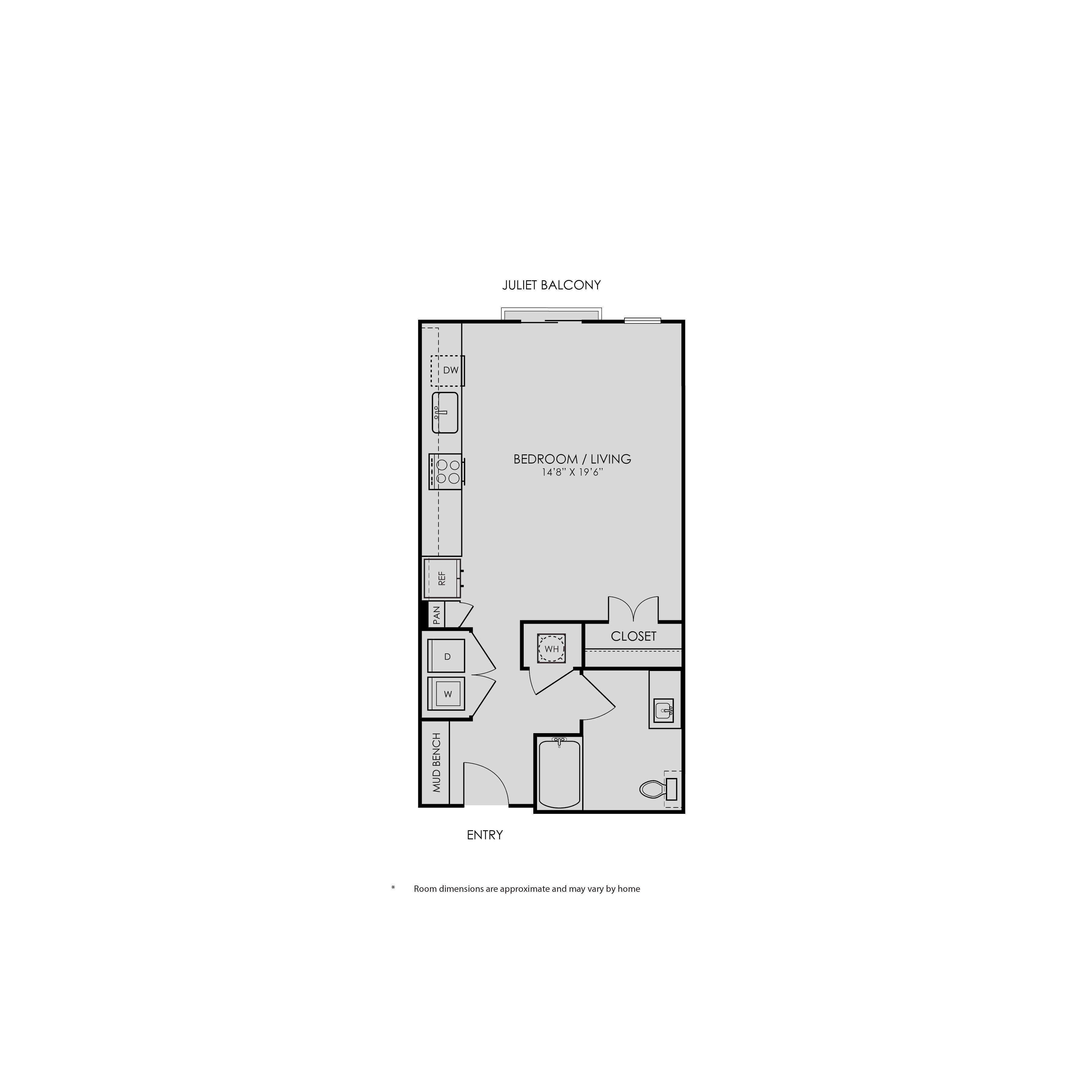 Contour at NODA S1A Floorplan