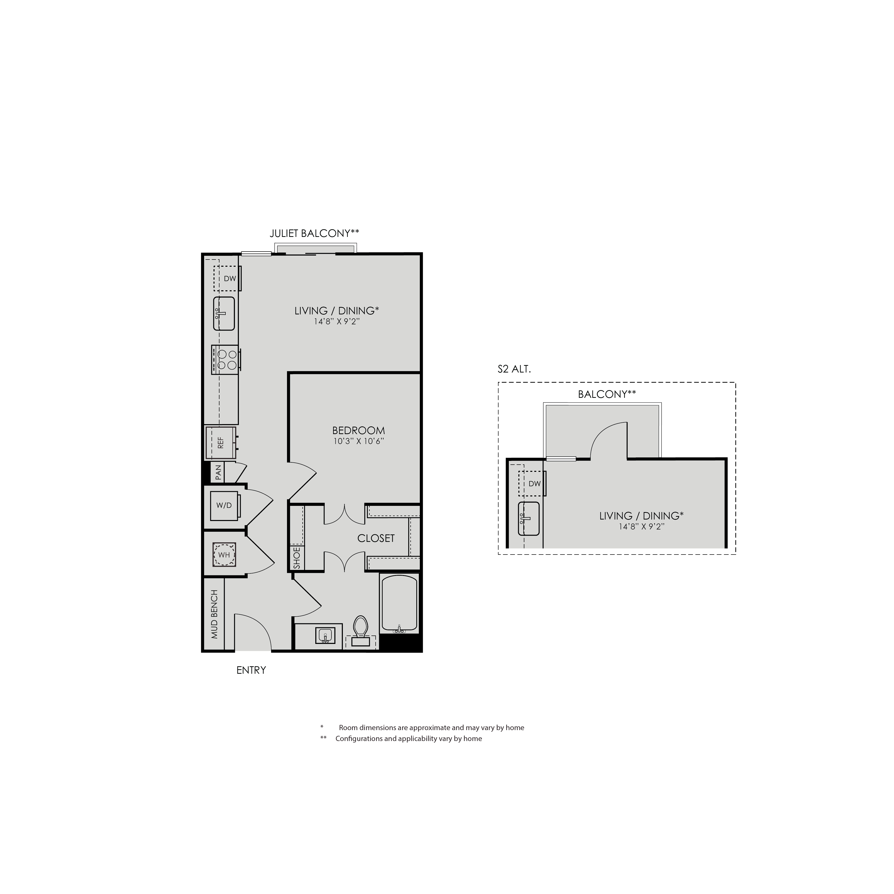 Contour at NODA S2 Floorplan