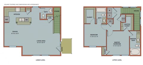 E-B1 Floorplan at The Can Plant Residences at Pearl