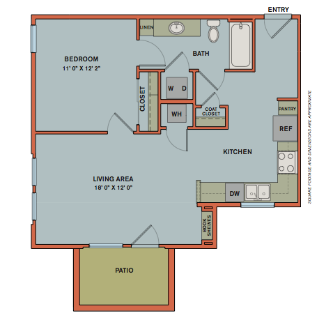 E-A1.2 Floor Plan at The Can Plant Residences at Pearl, San Antonio, 78215