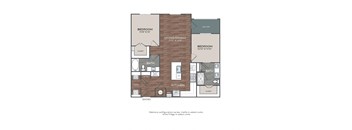 a floor plan of a 2100 sq ft roommates
