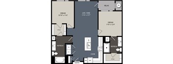 B1 New Floor Plan  at Encore at Boulevard One, Denver, 80230