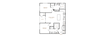 B2 Floor Plan at Escape at Arrowhead