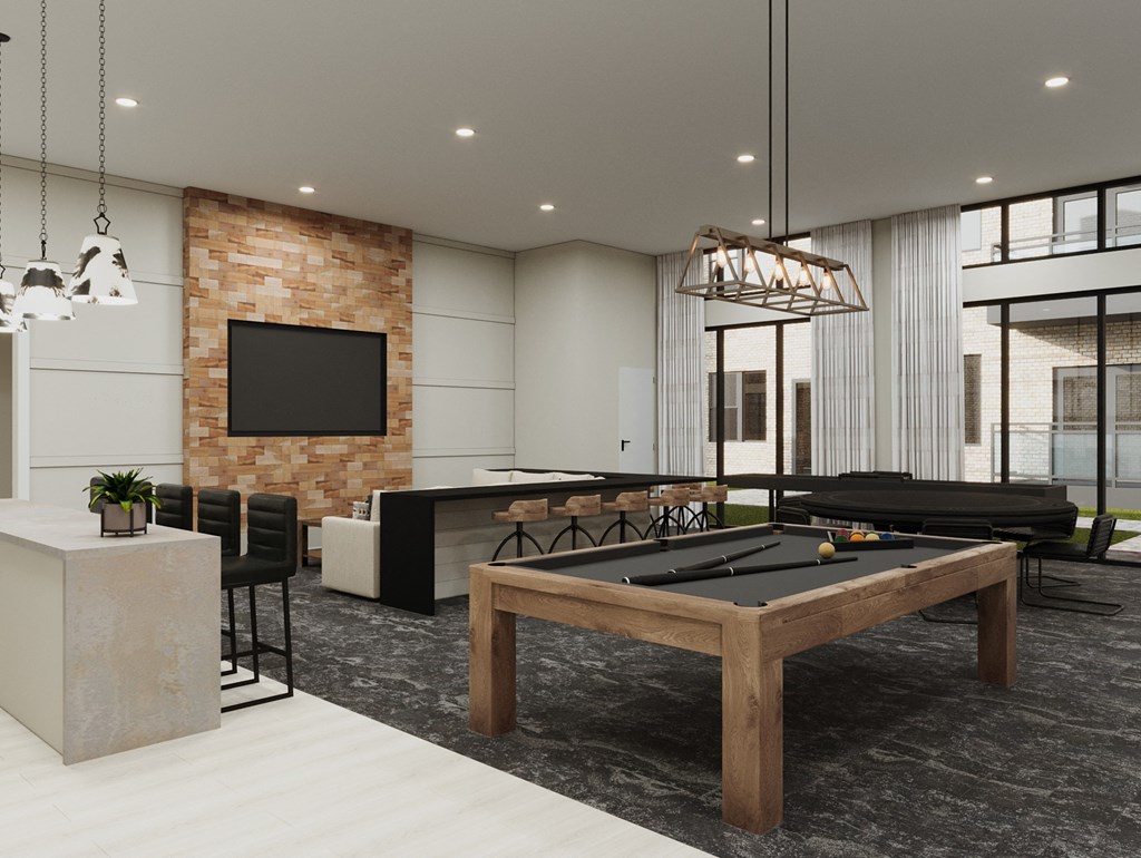 Residences at Grayson Heights Apartments Game Room in San Antonio, Texas