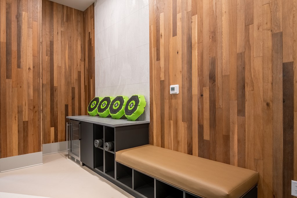 Gym Open Locker Storage