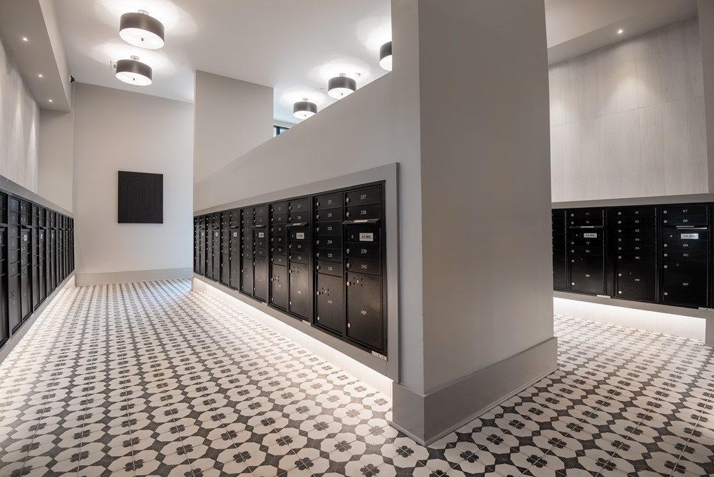 Contemporary Mail And Parcel Center