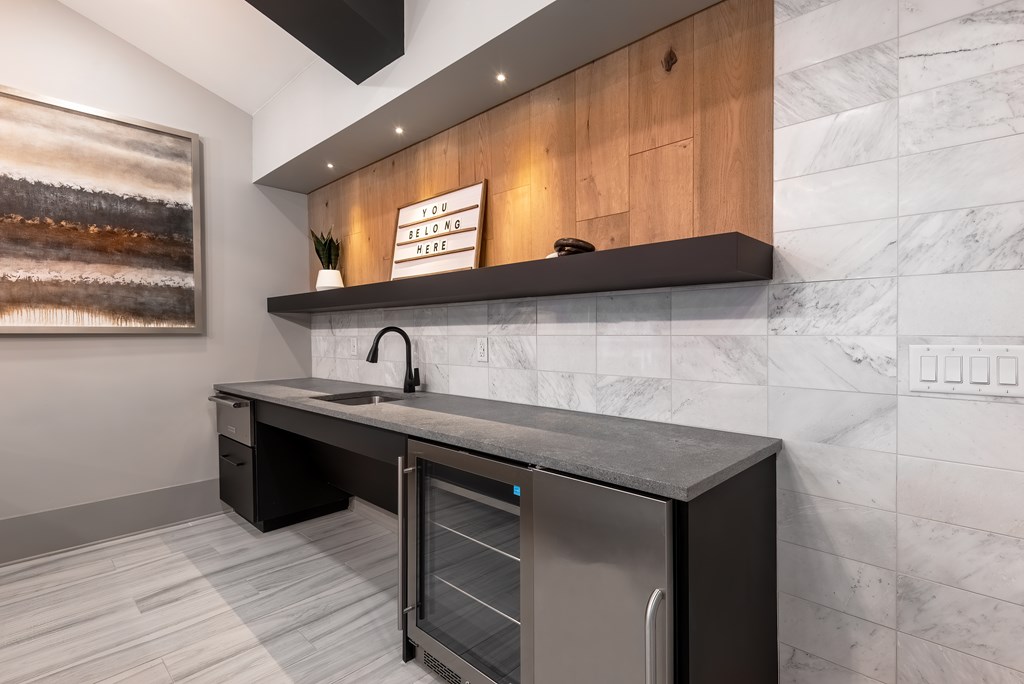 Rooftop Lounge With Refrigeration