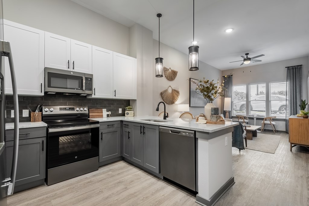 Modern Kitchen With Large Island
