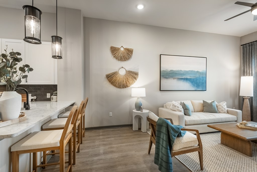 Modern And Expansive Living Room