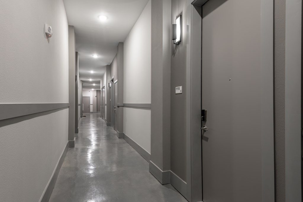 Enclosed Resident Corridor