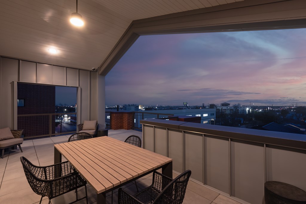 Resident Sky Lounge At Dusk