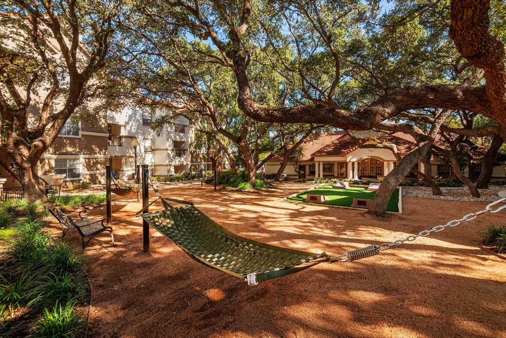 Hammock In Courtyard at Hayden on West Ave, San Antonio, Texas