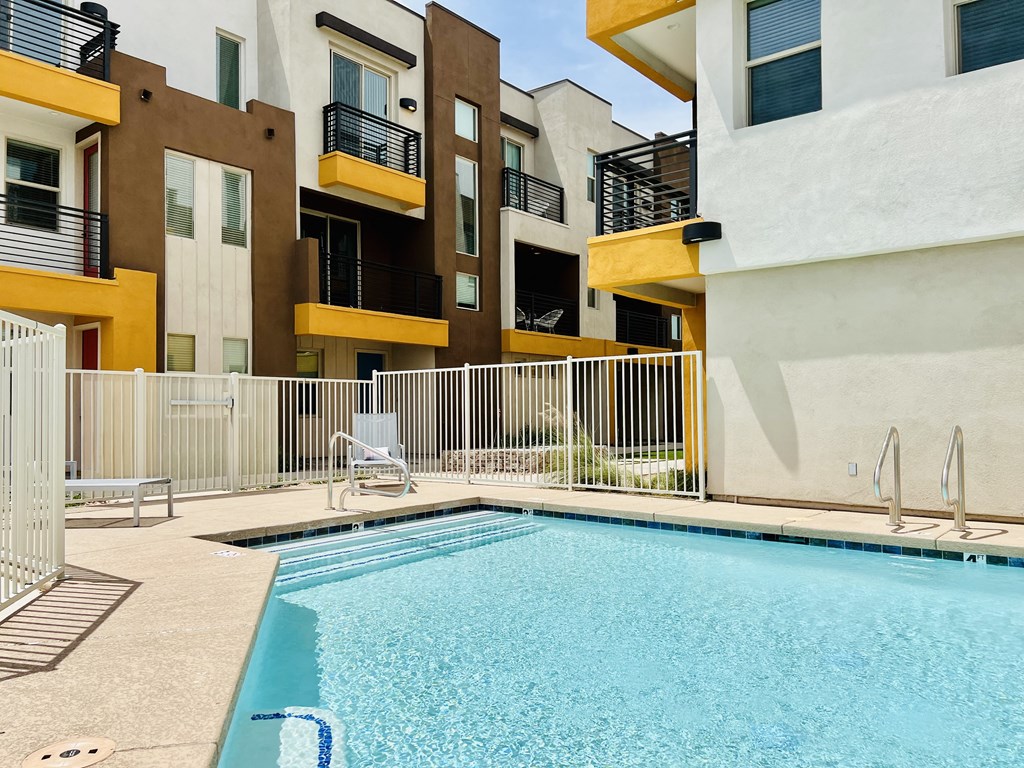 Pool at Scottsdale Hayden Townhomes, Scottsdale, Arizona