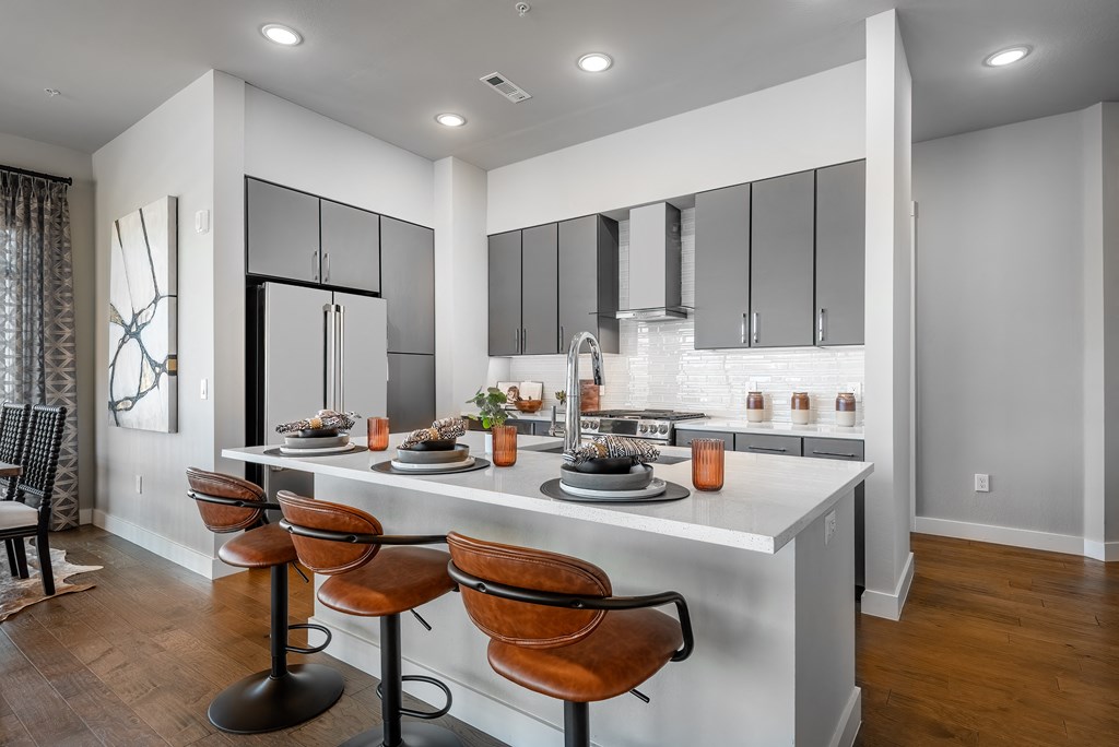 The Quincy at Kierland Apartments Kitchen Island