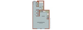 S2 Floorplan at The Can Plant Residences at Pearl