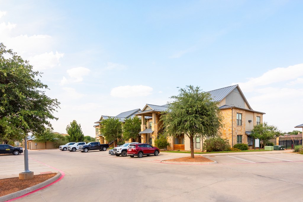 our apartments offer a parking lot for your car