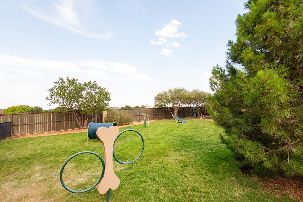 a playground with a seesaw and monkey bars