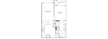 a blueprint of a floor plan of a house