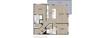 The Finch B3 Floorplan